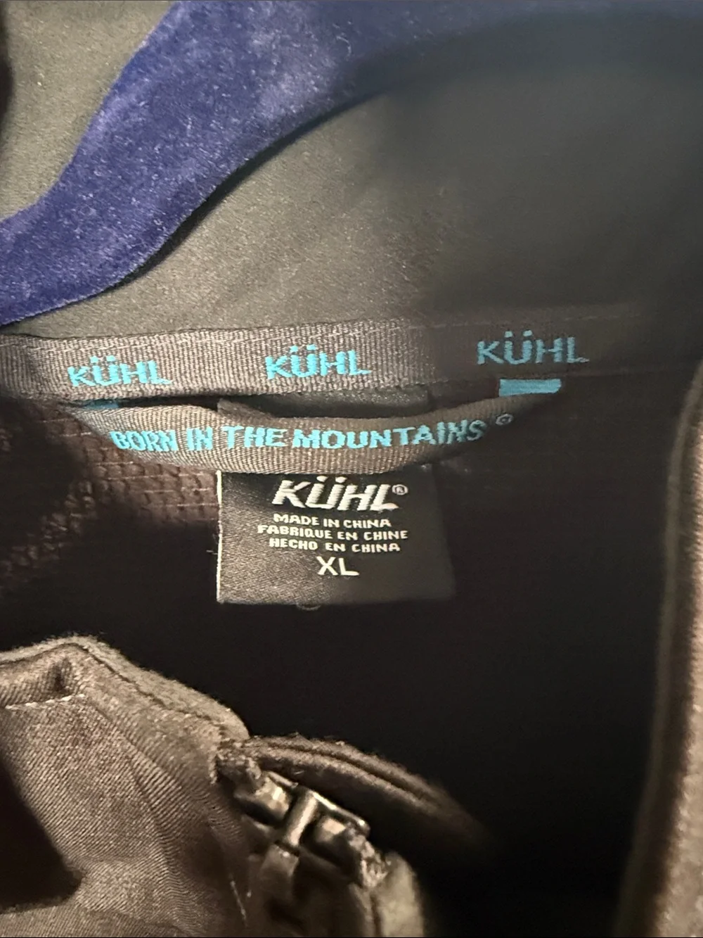 Kuhl Men’s Black Lightweight Softshell Jacket